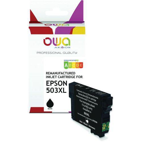 Illustration de : Cartouche d'encre remanufacturée Epson 503 STD-XL - OWA
