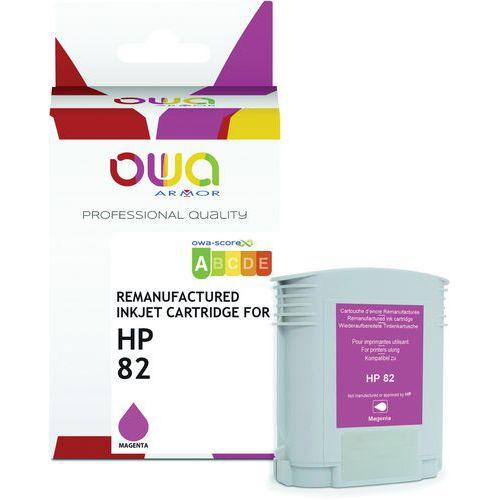 Cartouche remanufacturée large format HP C491A - Magenta thumbnail image 1