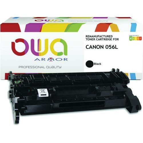Illustration de : Toner remanufacturé Canon 056L - Noir - OWA