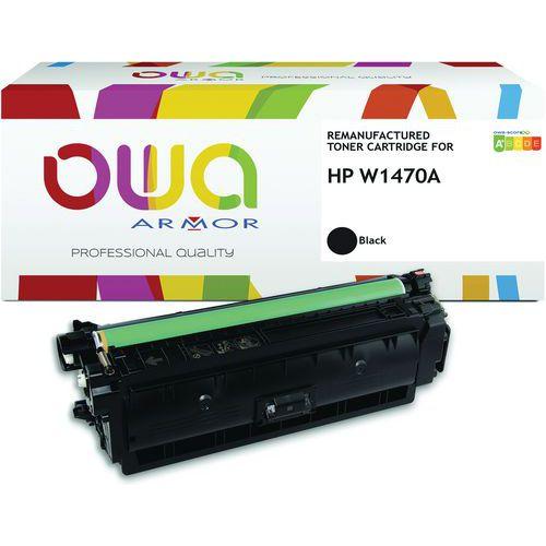 Toner remanufacturé HP W1470A - Noir thumbnail image 1
