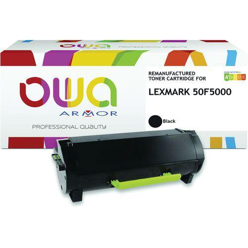 Toner remanufacturé Lexmark 50F5000 - Noir thumbnail image 1