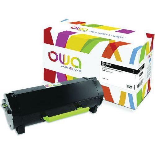 Toner remanufacturé Lexmark 50F5U00 - Noir thumbnail image 1