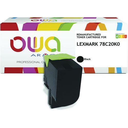 Toner remanufacturé Lexmark CS421 - OWA thumbnail image 1