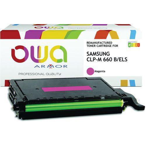 Toner remanufacturé Samsung CLP660B ELS - Magenta thumbnail image 1