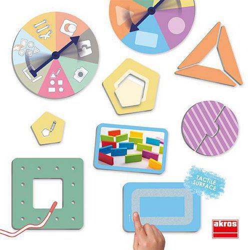 Illustration de : Défi formes géométriques - Akros