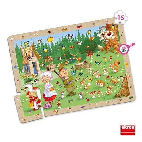 Illustration de : Lot 4 puzzles observation contes - Akros