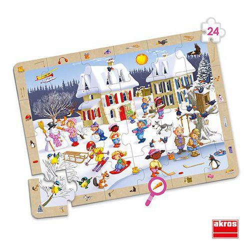 Illustration de : Lot 4 puzzles observation saisons - Akros