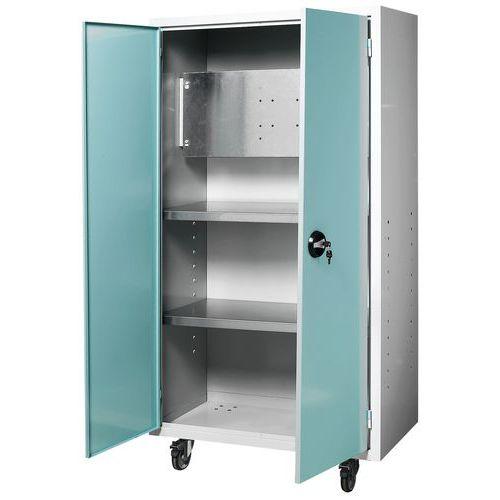Armoire audiovisuelle monobloc pour écran plat thumbnail image 1