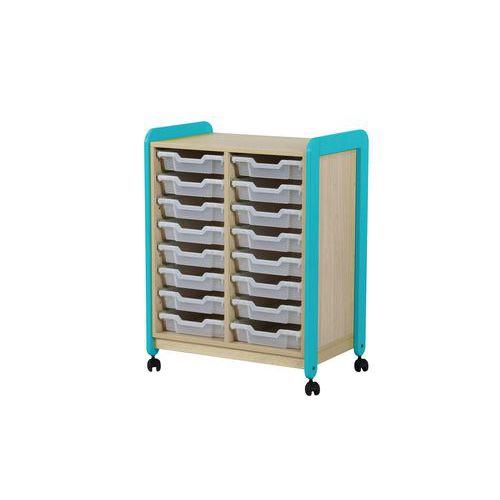 Meuble 2 colonnes 16 casiers Lili thumbnail image 1