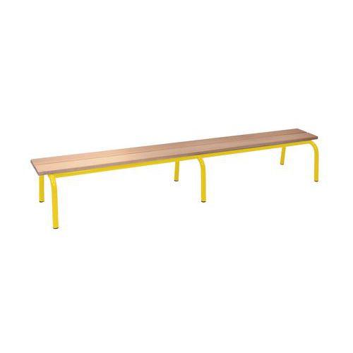 Banc maternelle sans dossier longueur 120 cm - Manutan Expert thumbnail image 1