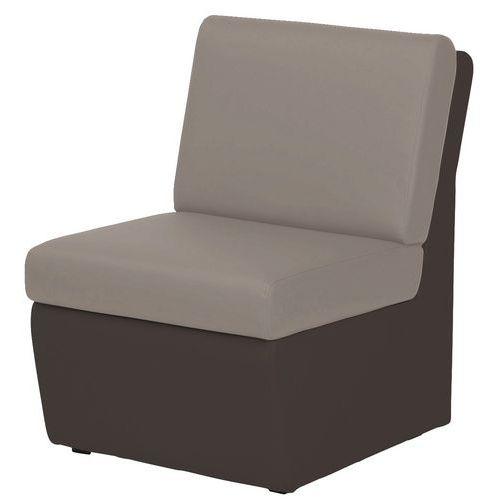 Illustration de : Chauffeuse accueil déhoussable Khéops - Manutan Expert