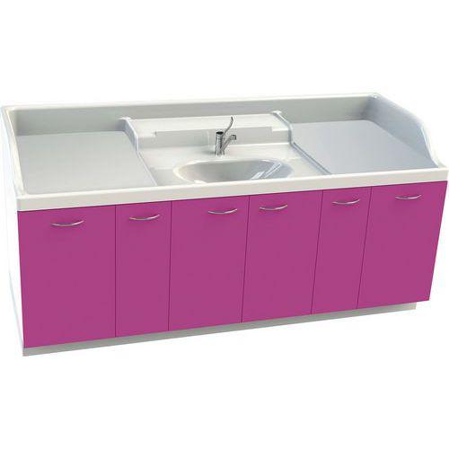 Illustration de : Meuble Stand crèche 220 Loxos sans escalier - Loxos