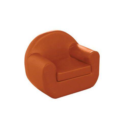 Fauteuil club Ondulo, version 6/10 ans, coloris orange thumbnail image 1