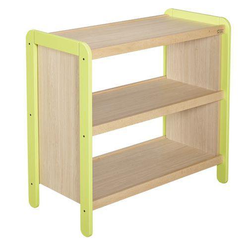 Rayonnage maternelle Lili piètement coloris vert thumbnail image 1