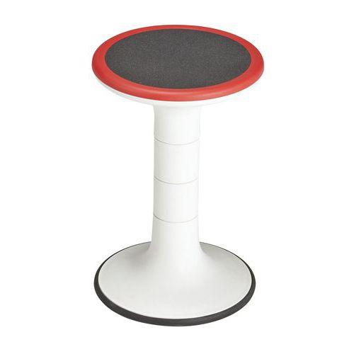 Tabouret Mogoo T2 à T7 assise noire et rouge thumbnail image 1