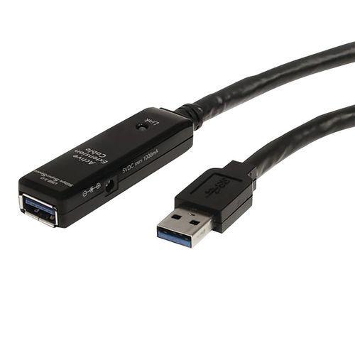 Câble d'extension USB 3.0 actif Type A/A - Mâle/Femelle 10 m thumbnail image 1