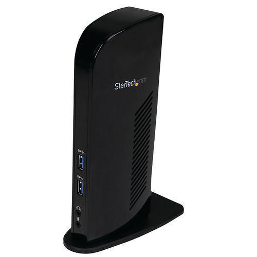Station d'accueil USB 3.0 double affichage  PC portable- Réplicateur de ports thumbnail image 1