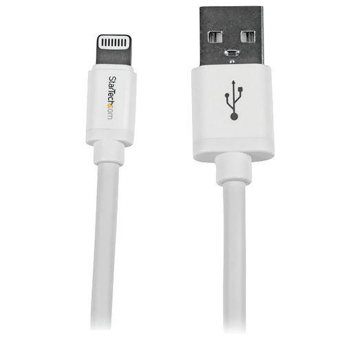 Câble Apple Lightning vers USB de 2 m pour iPhone, iPod, iPad thumbnail image 1