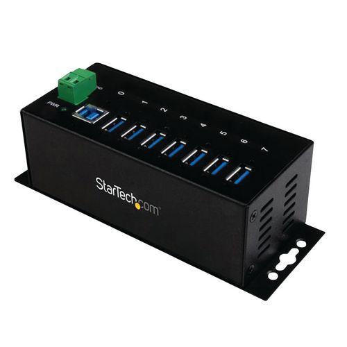 Hub USB 3.0 industriel à 7 ports avec protection contre ESD (DES) thumbnail image 1