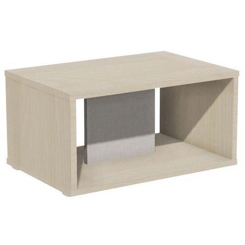 Illustration de : Table basse Identité sur patins - Manutan Expert