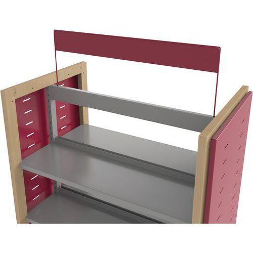 Illustration de : Signalétique frontale métal Ellipse - Manutan Expert