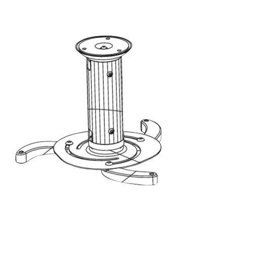 Illustration de : Support plafond pour Vidéoprojecteur universel - Neomounts
