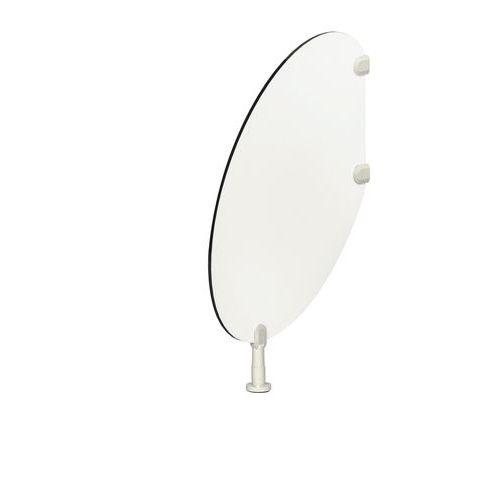 Illustration de : Cloison sanitaire pour WC - Ellipse