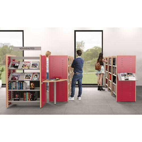 Illustration de : Tablette consultation et présentation Ellipse - Manutan Expert