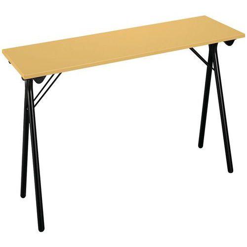 Table pliante Stage 120 x 40 cm Hêtre Piètement Alu thumbnail image 1