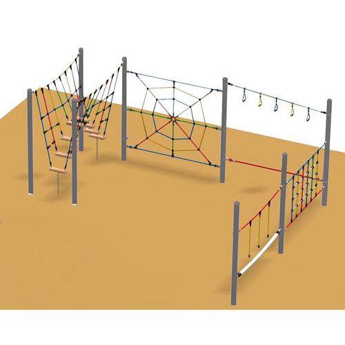 Illustration de : Parcours de grimpe complet Vario C scellement direct Huck