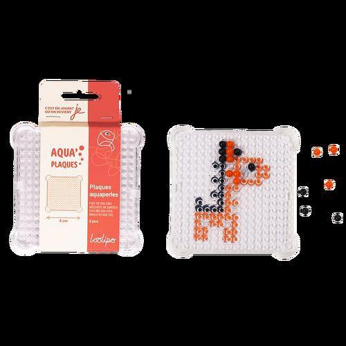 Plaques pour aqua perles - 8x8 cm - 5 pcs thumbnail image 1