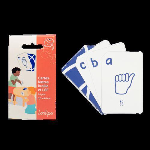 Cartes braille lettres thumbnail image 1