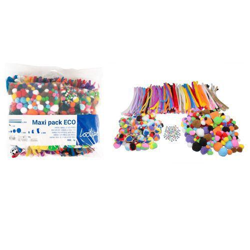 Atelier maxi pack pompons, chenilles et yeux mobiles thumbnail image 1