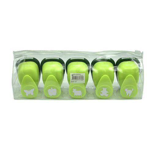 Illustration de : Perforateur emporte-pièces 5 motifs