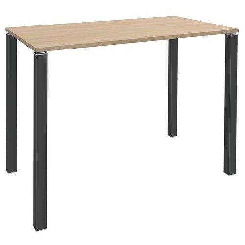 Table de réunion haute 140x60 Lounge 4 pieds Simmob thumbnail image 1