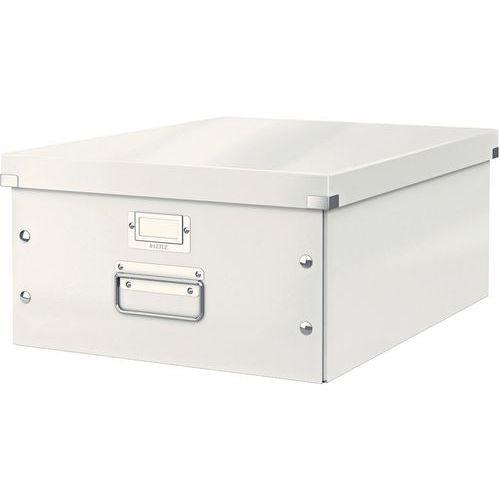 Lot de 6 Boîte de rangement Leitz Click & Store, format large Blanc thumbnail image 1