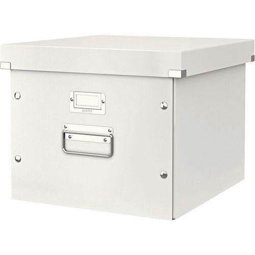 Lot de 6 Boîte de rangement Leitz Click & Store, format haut Blanc thumbnail image 1