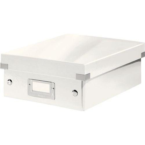 Lot de 6 Boîte à compartiments Leitz Click&Store, petit format Blanc thumbnail image 1