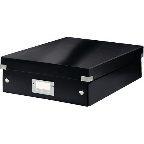 Lot de 6 Boîte à compartiments Leitz Click & Store, medium Noir thumbnail image 1