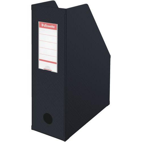 Lot de 10 Porte-revues Esselte, PVC, A4/100 mm VIVIDA noir thumbnail image 1