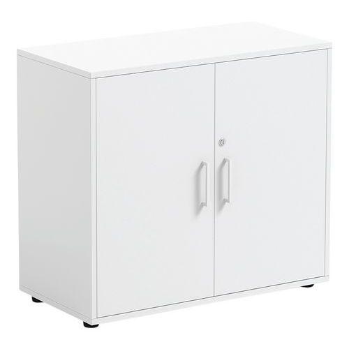 Illustration de : Armoire Ada  2 compartiments intérieurs et 2 portes avec serrure