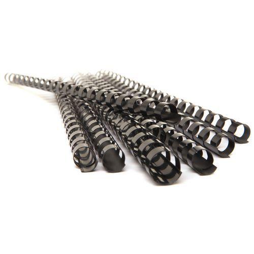 Illustration de : Peignes à relier 14 mm noir