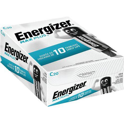 20 Pile alcaline Max Plus C - Lot de 20 - Energizer thumbnail image 1
