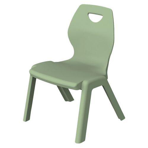 Illustration de : Chaise Ina en plastique moulé maternelle-Mirplay School