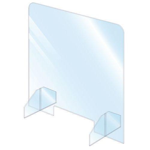 Illustration de : Ecran de protection avec passe document Planorga