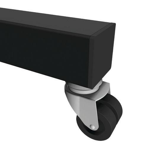 Illustration de : Support mobile motorisé réglable pivotable 42 à 86 - Conen