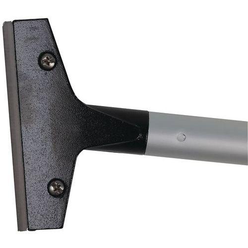 Illustration de : Grattoir Scrap sol et vitre manche aluminium - Manutan Expert