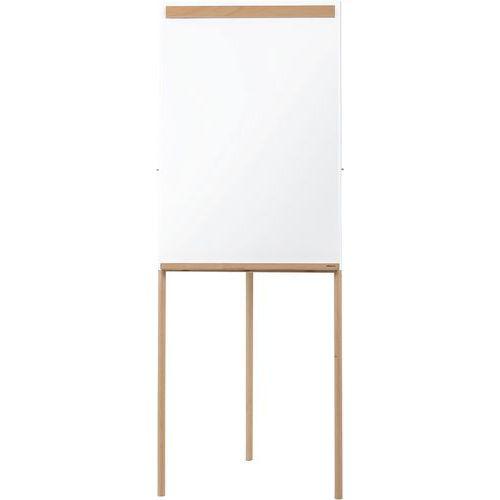 Tableau chevalet magnétique en acier laqué et bois GIRO thumbnail image 1