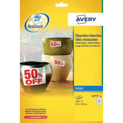 Illustration de : Étiquette polyester ultra-résistante - Impression jet d'encre