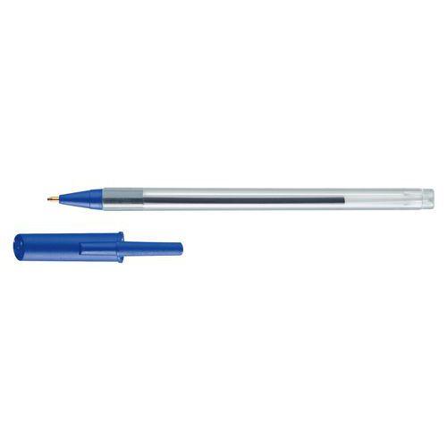 Stylo bille pointe fine  - bleu thumbnail image 1